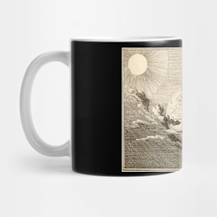 Universe, Earth, Sun, Moon, & Stars 1712 Mug